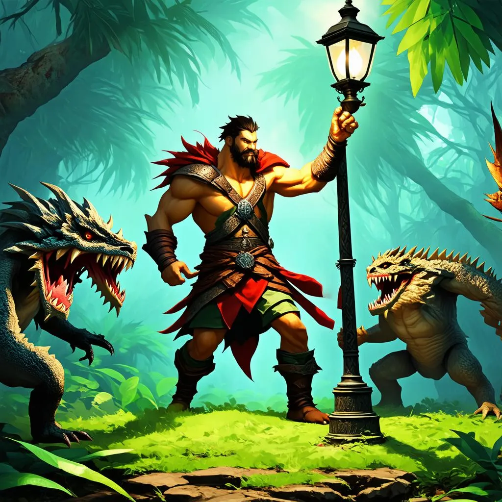 Jax Jungle: Vũ điệu cuồng nộ giữa rừng xanh