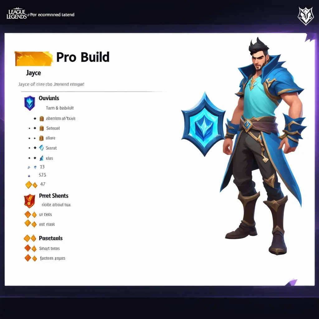 Khám Phá Jayce Pro Builds: Tối Ưu Sức Mạnh Bậc Thầy Vũ Khí