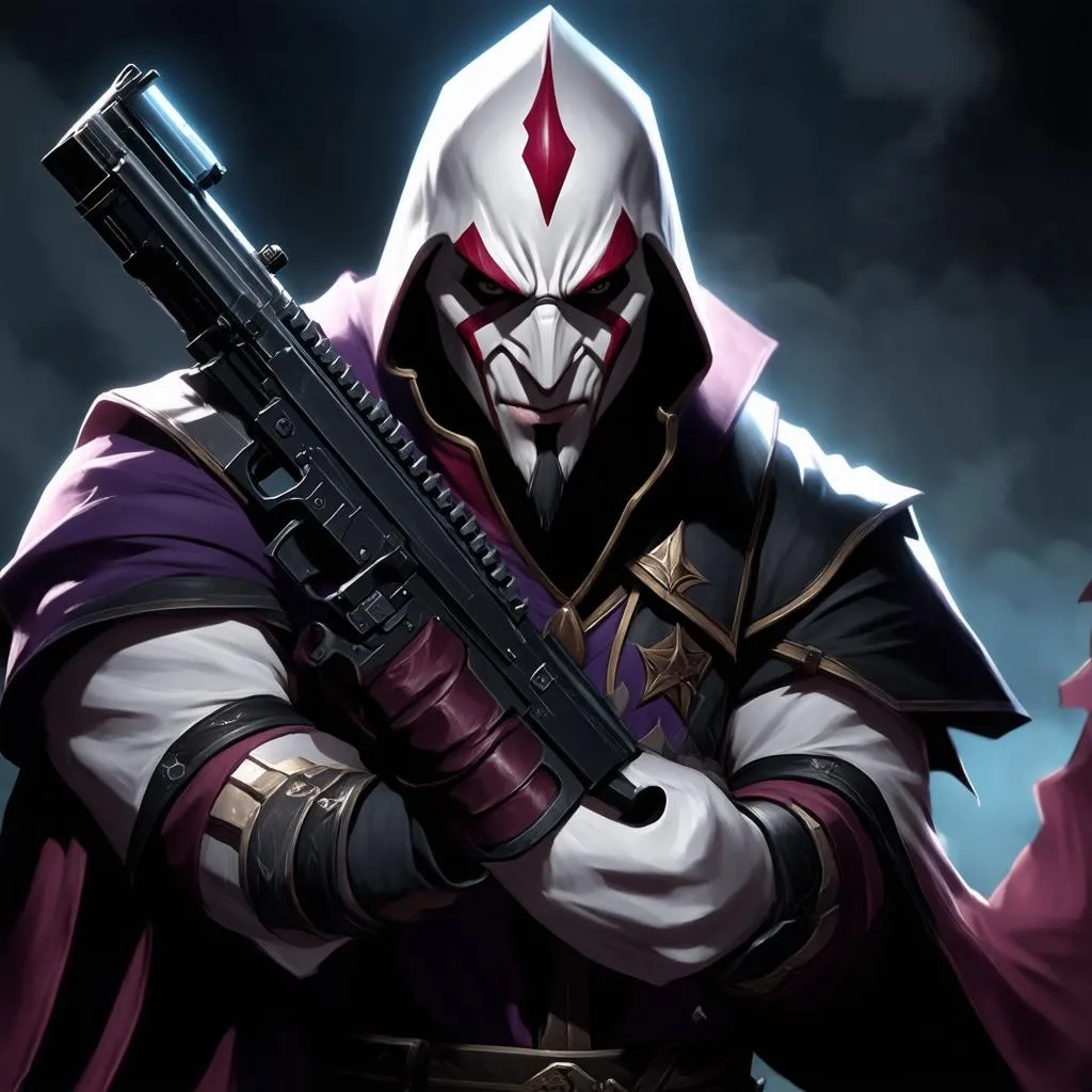 Jhin ADC trong Liên Minh Huyền Thoại