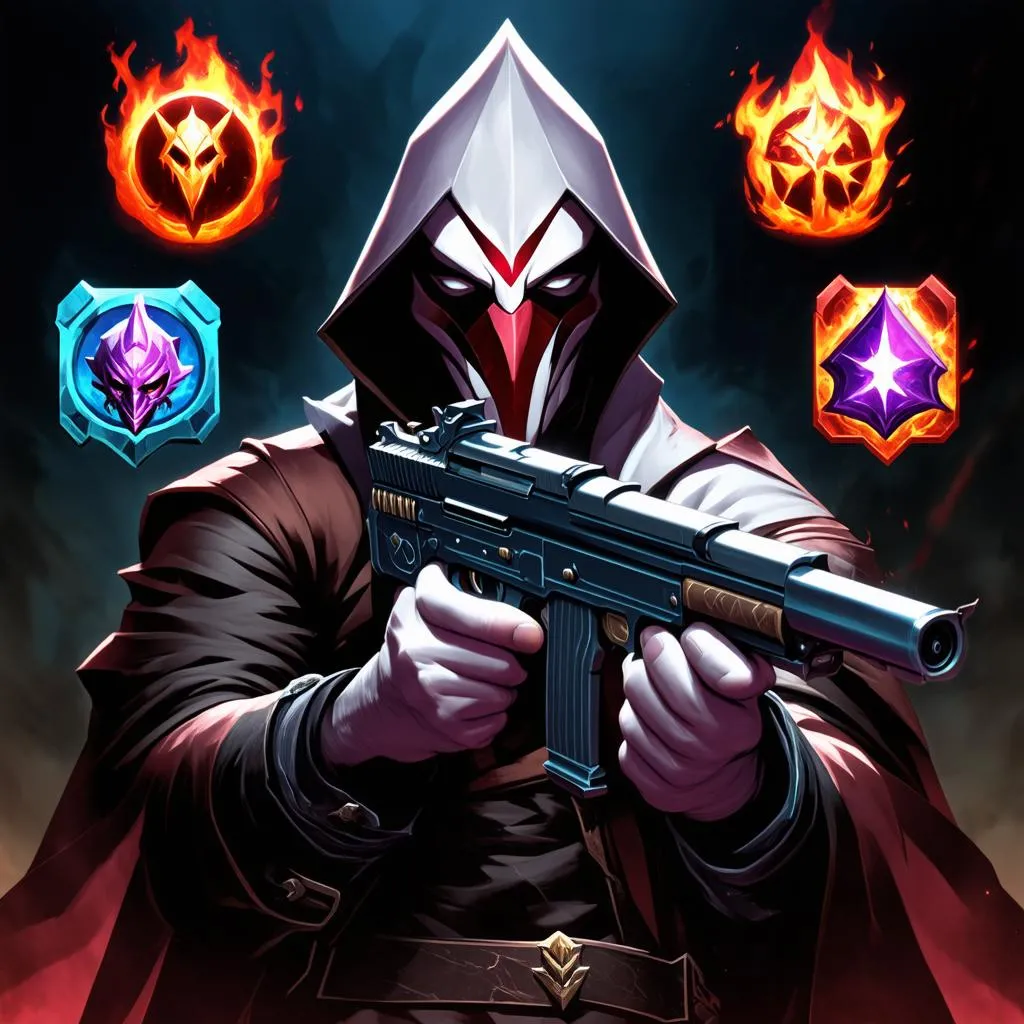 Jhin Aram lên đồ