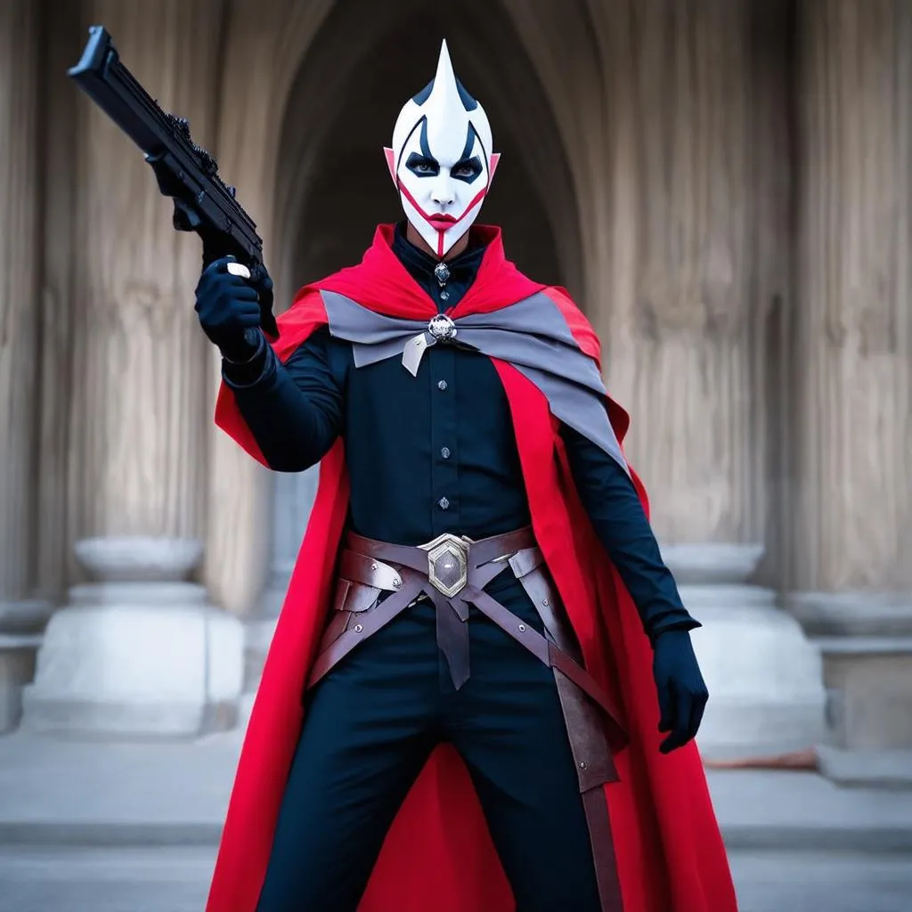 Jhin cosplay