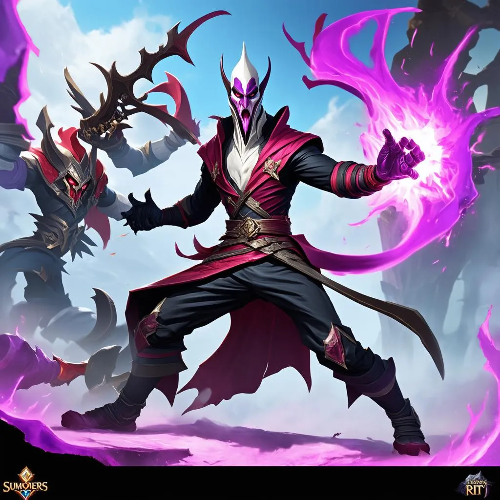 Jhin Mid sử dụng kỹ năng