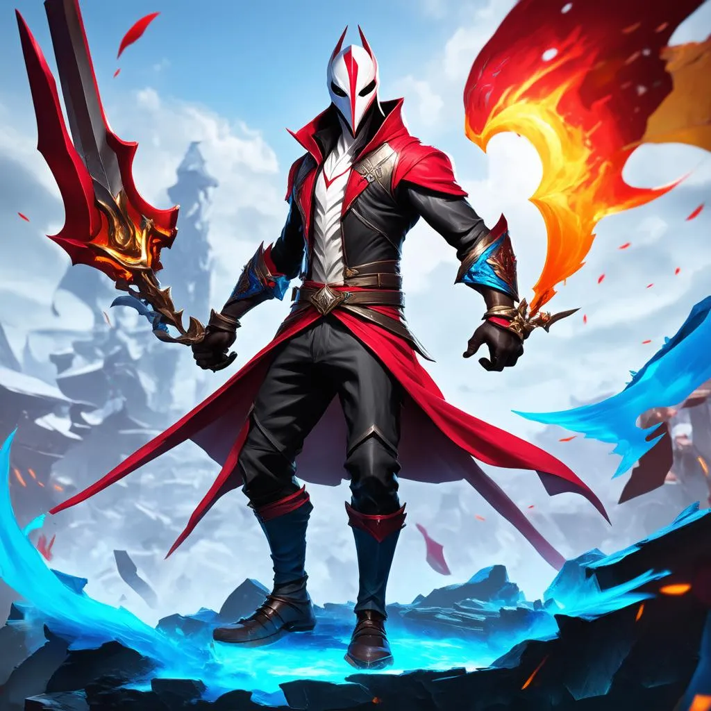 Hóa Thân Nghệ Sĩ Tử Thần Với Lối Lên Đồ Jhin URF “Cực Cháy”