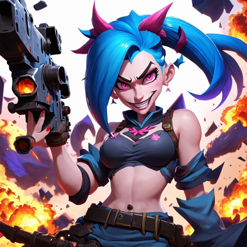 Jinx ADC trong game liên minh huyền thoại