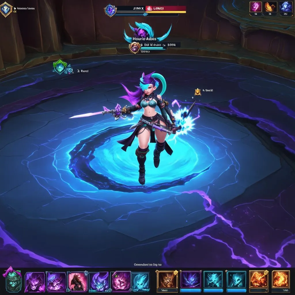 Jinx Arena Gameplay