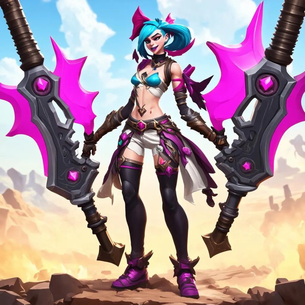 Jinx League Of Legends liên minh huyền thoại