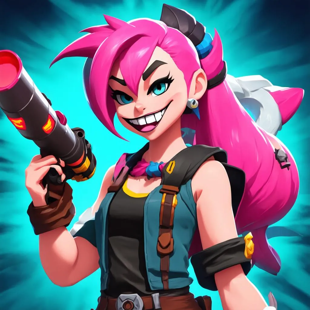 Jinx Tóc Hồng