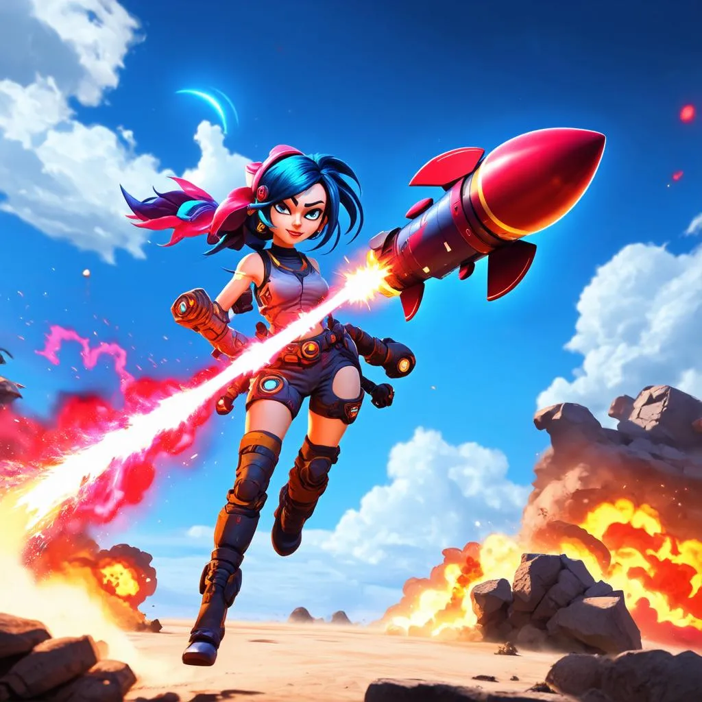 Jinx Wild Rift chiêu cuối