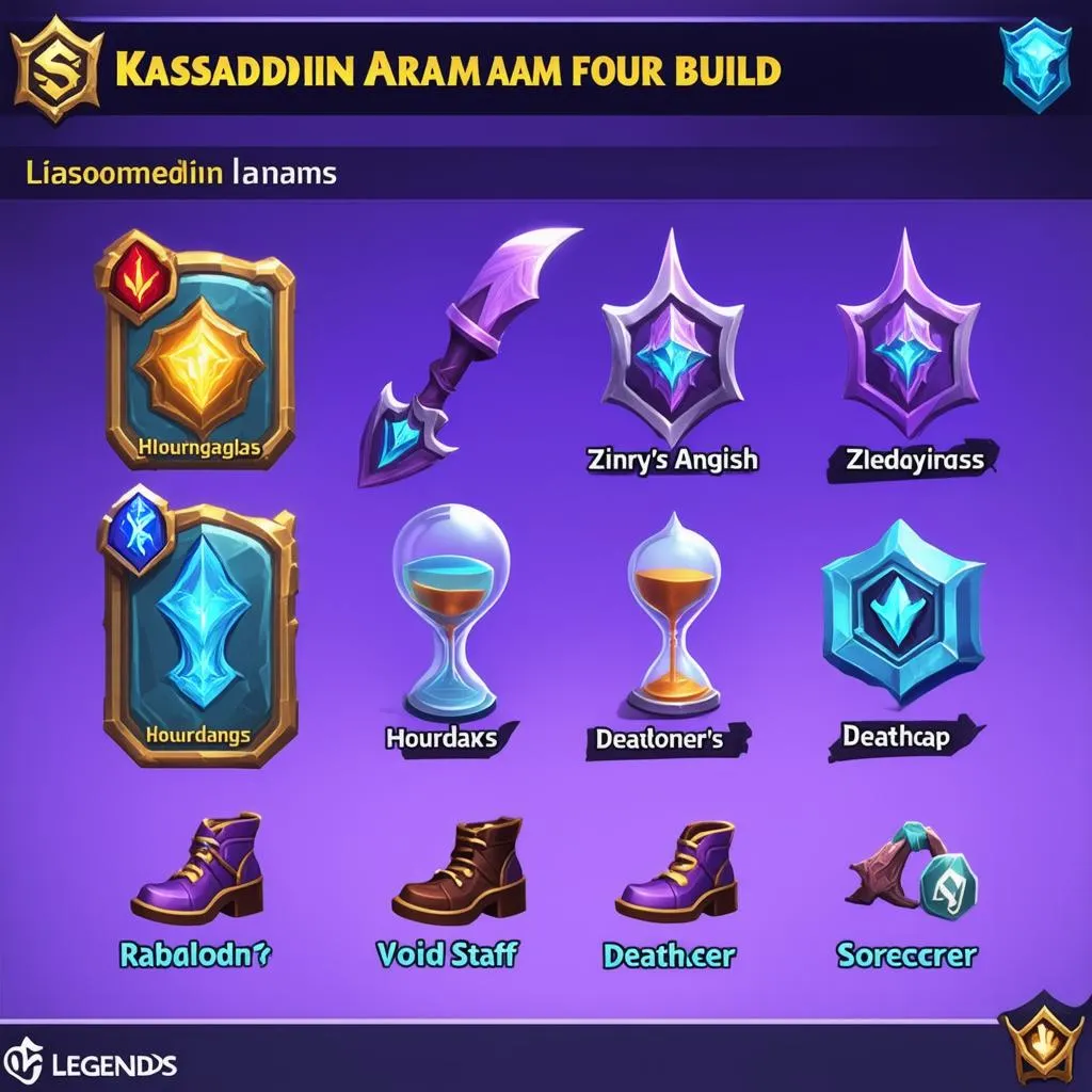 Kassadin Aram Build Trang Bị