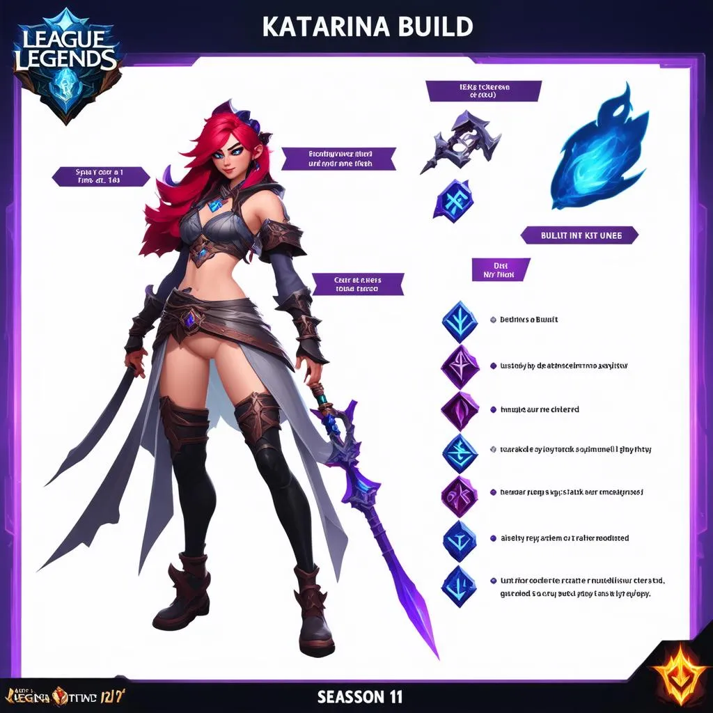 Khám Phá Bí Kíp Lol Kata Build: Hóa Thân Sát Thủ, Vô Địch Liên Minh