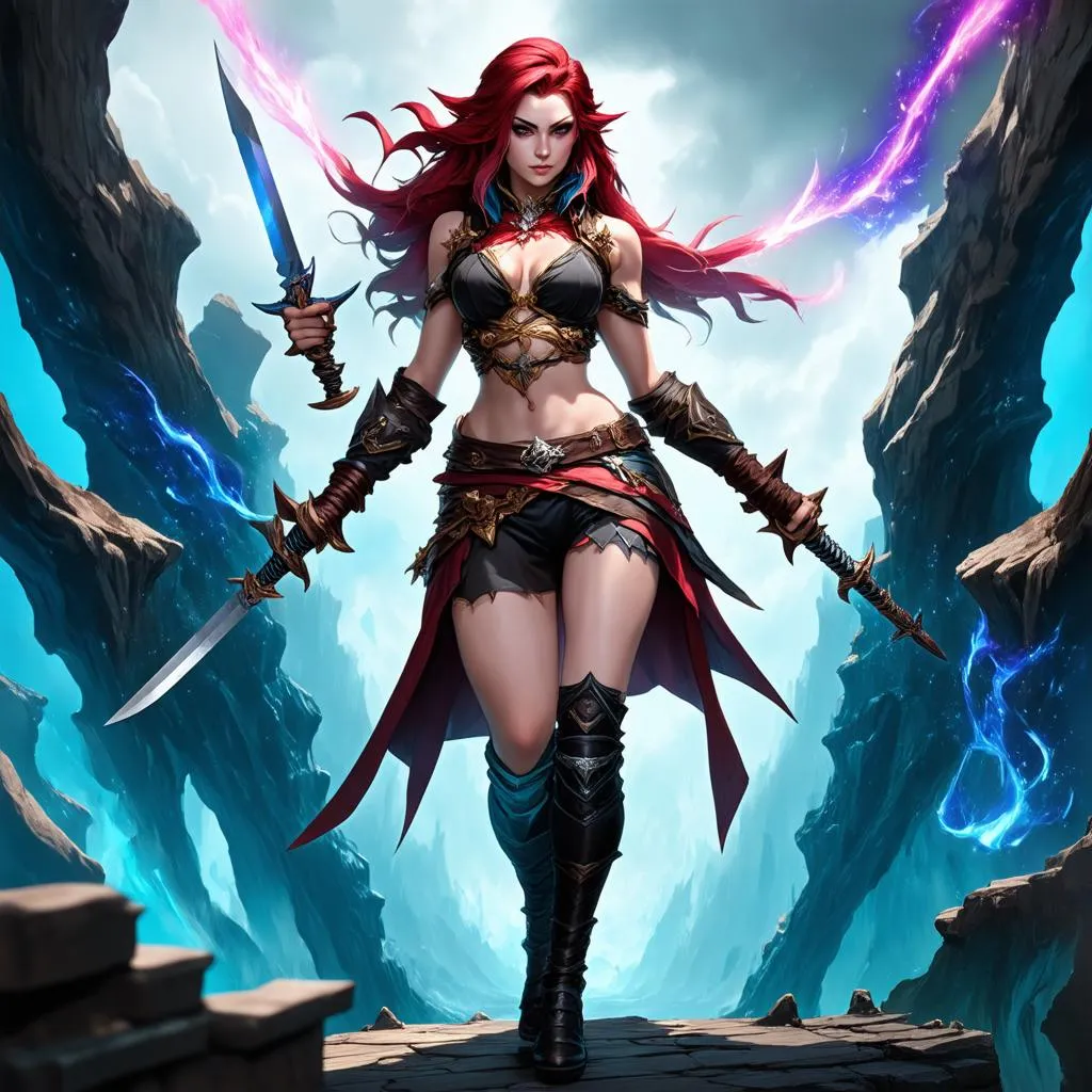 Katarina Aram Build: Hóa Ác Nữ, Làm Chúa Bão Tố