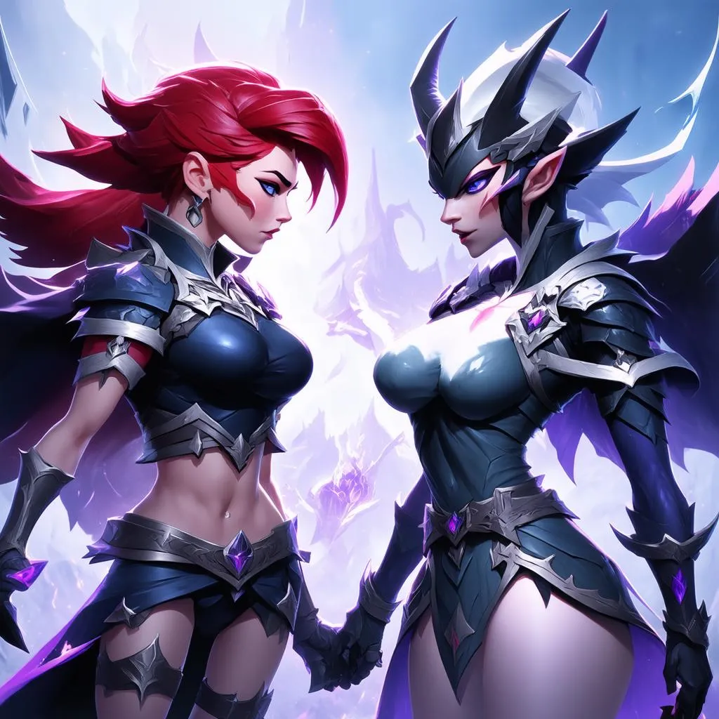 Katarina đối đầu Lissandra