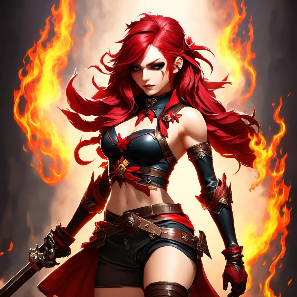 katarina-skin-fire-death