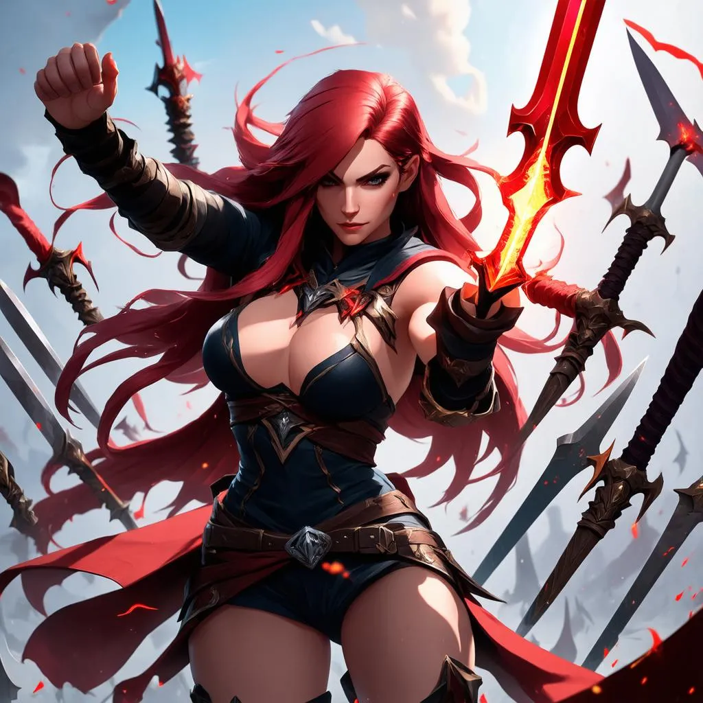 Bí Mật Về Katarina Dagger: Từ Vũ Khí Cho Đến Phong Thủy Trong Game