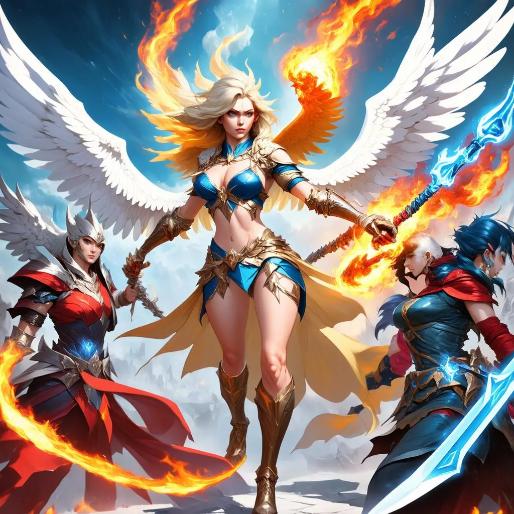 Kayle giao tranh