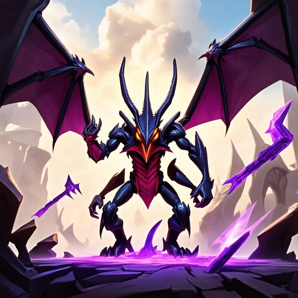 Kha'Zix ám sát tướng địch