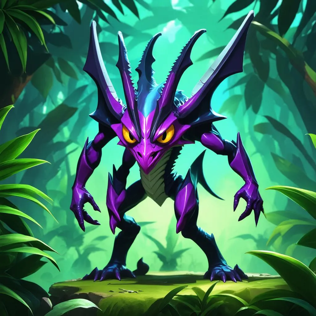 Kha'zix Tàng Hình Trong Rừng