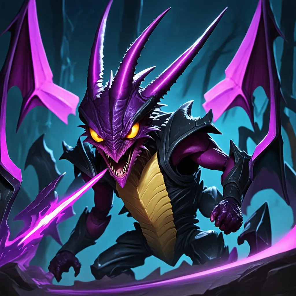 Kha’Zix TFT: Sát Thủ Vô Hình Khuấy Đảo Đấu Trường Chân Lý