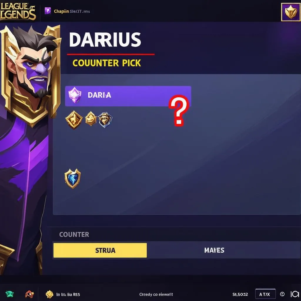 Chọn tướng khắc chế Darius