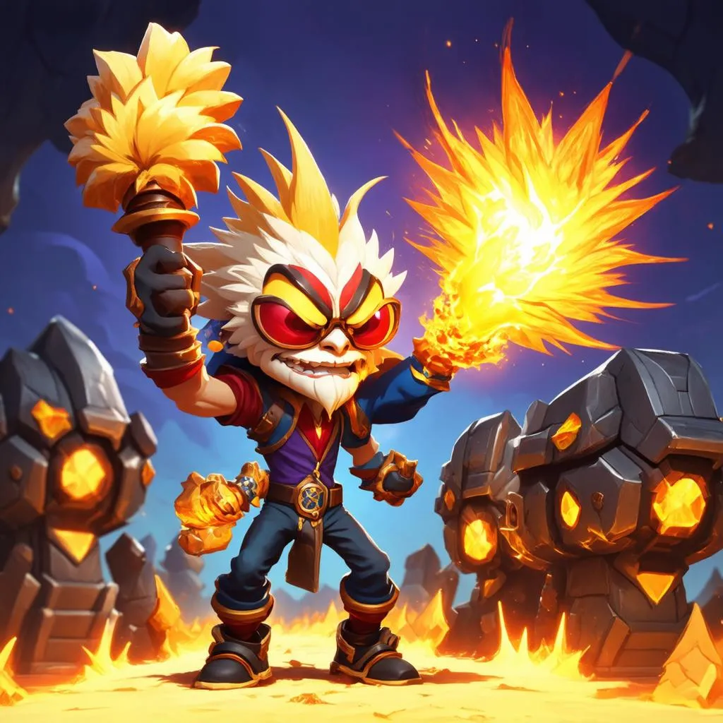 Fizz khắc chế Heimerdinger