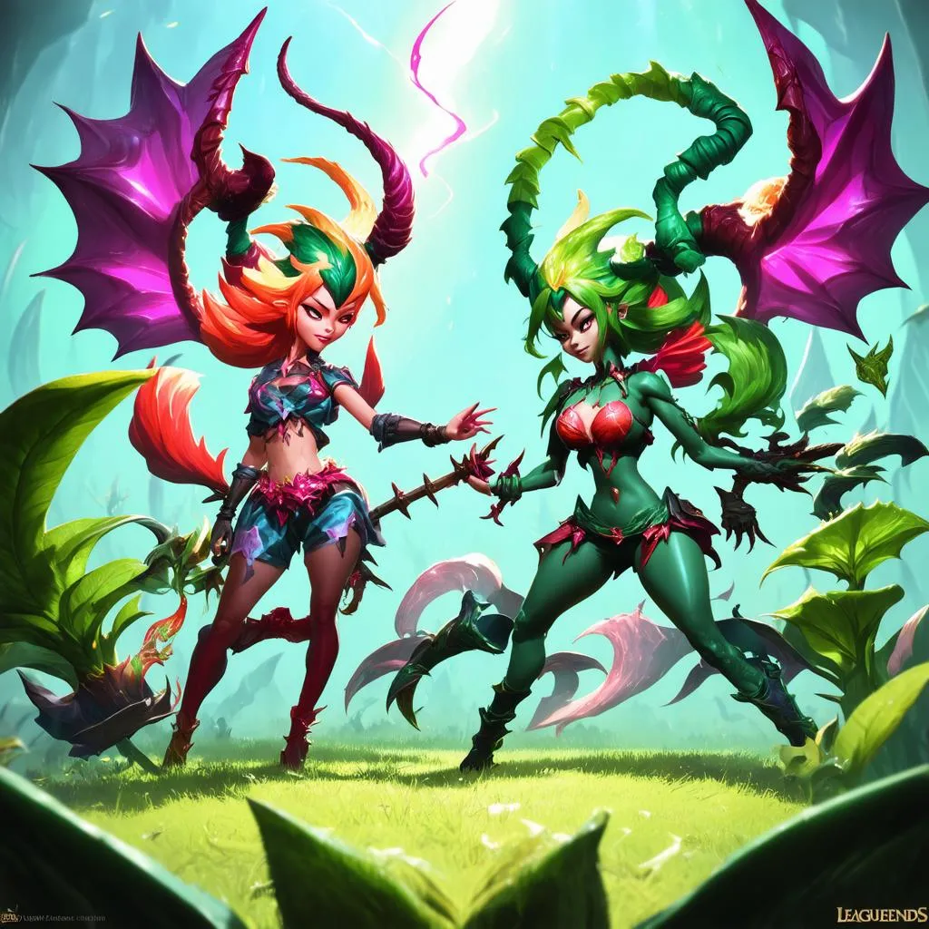 Karma đối đầu Zyra