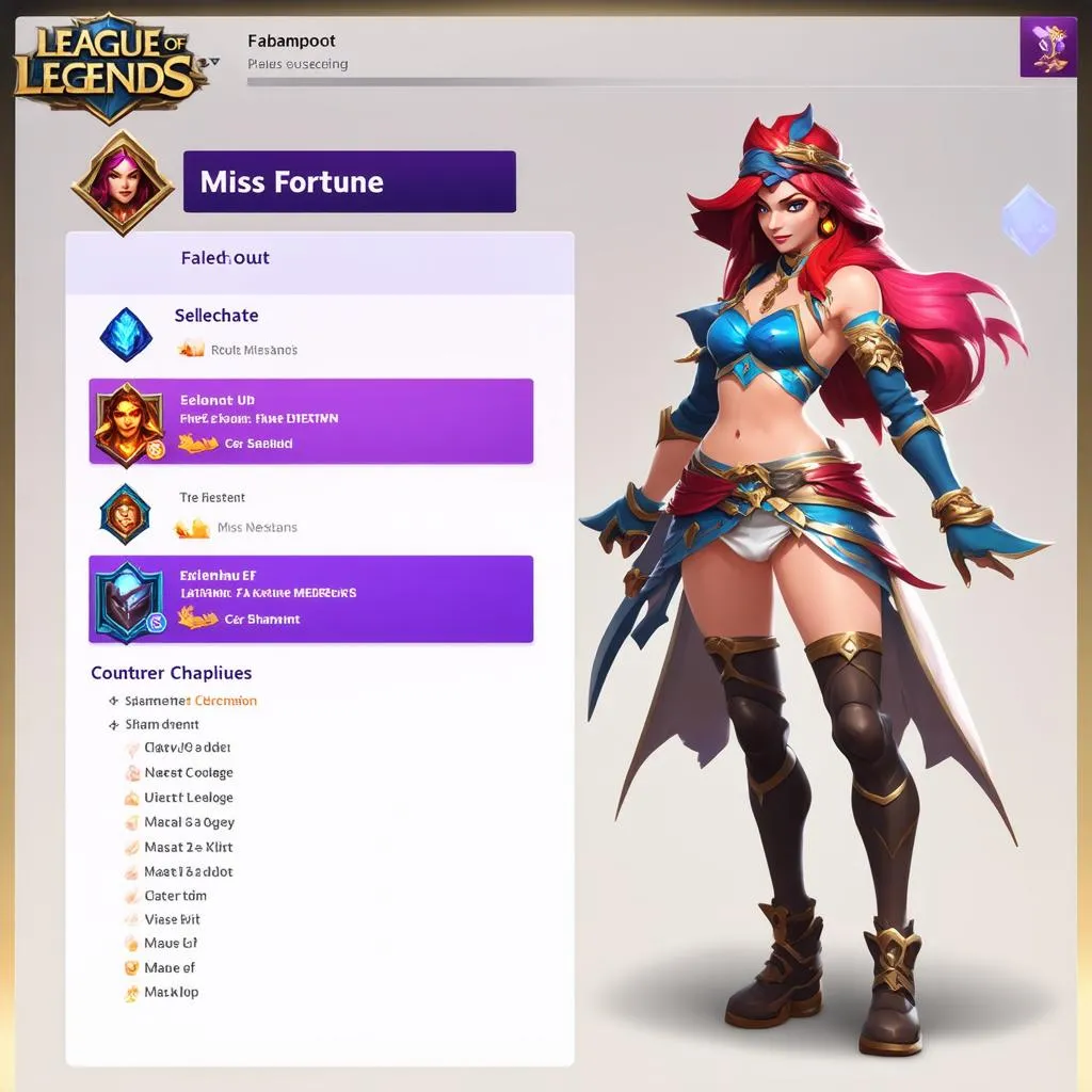 Khắc chế Miss Fortune: Bí kíp hóa giải “Thợ Săn Tiền Thưởng”