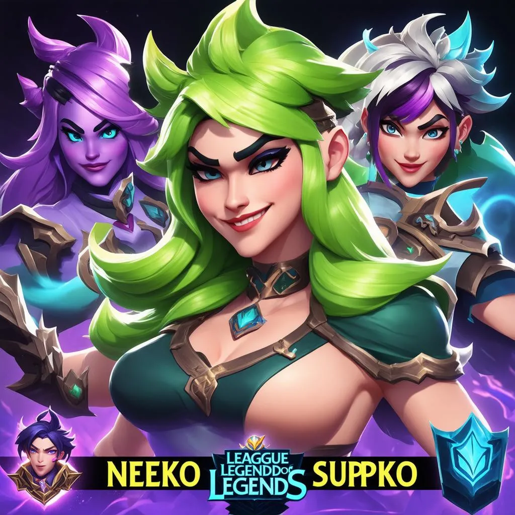 Chọn tướng khắc chế Neeko hỗ trợ