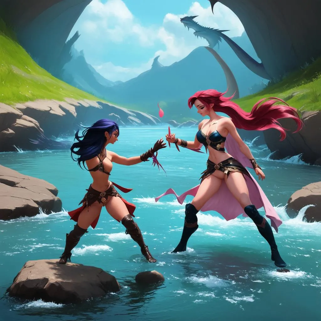 Elise vs Evelynn