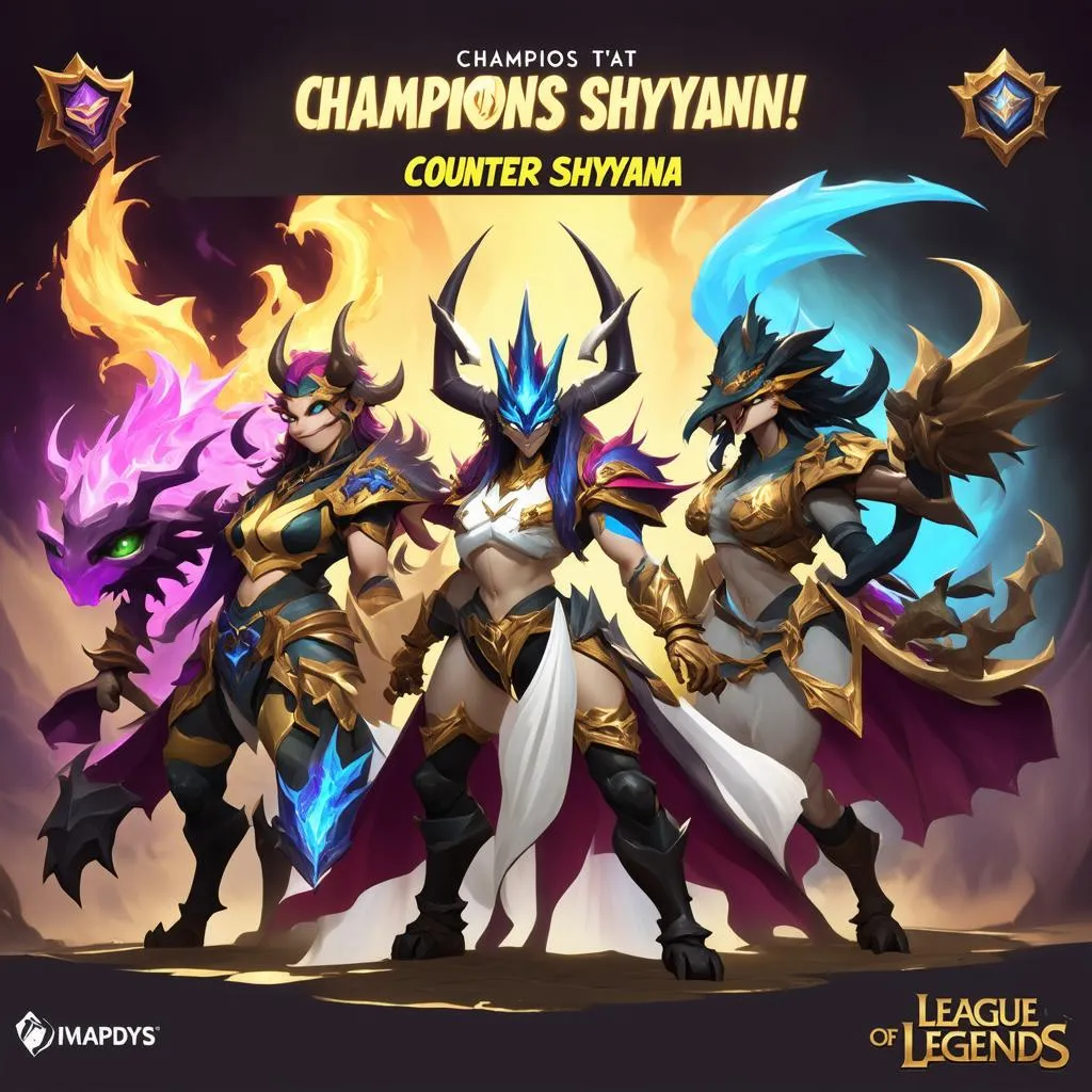 Khắc chế Shyvana Liên Minh Huyền Thoại