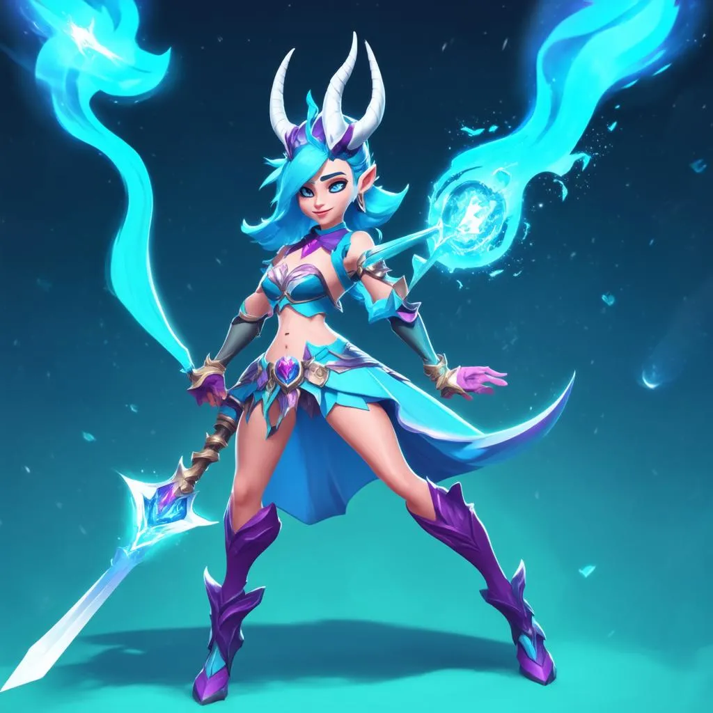 Fizz lao vào tấn công Soraka