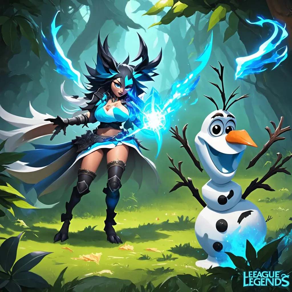 Kindred vs Olaf: Cuộc Chiến Sinh Tử Giữa Cái Chết Và Chiến Thần Điên Cuồng