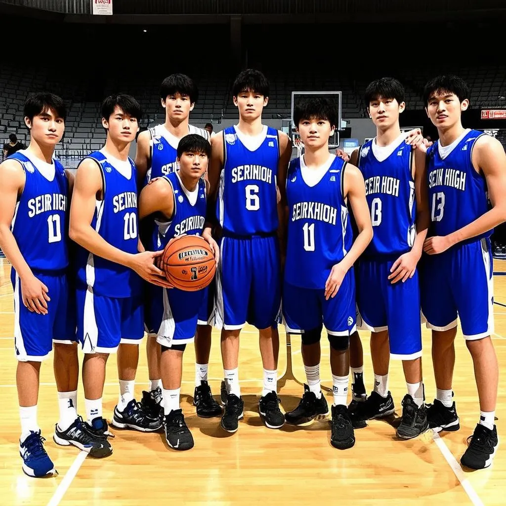 Đội bóng rổ Seirin trong Kuroko's Basketball Last Game