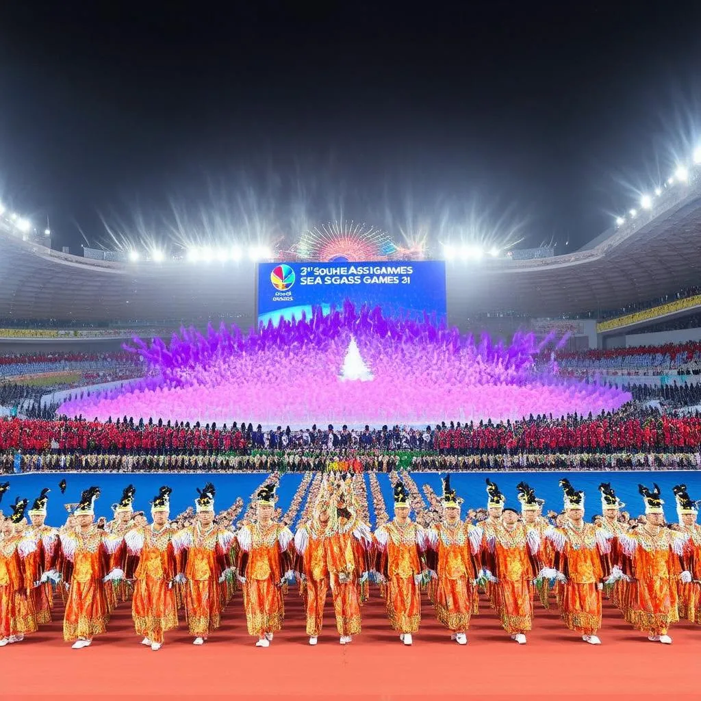 lễ khai mạc seagames 31