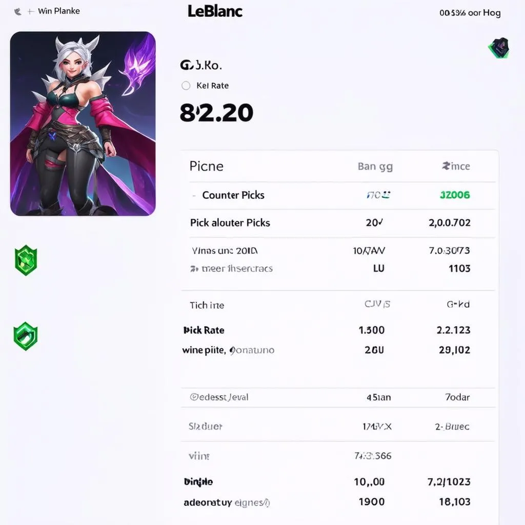 LeBlanc trên op.gg