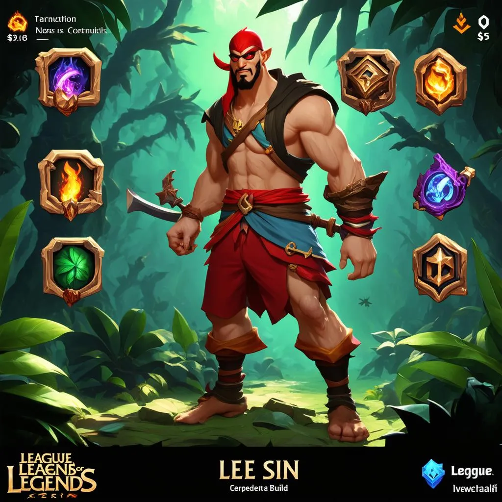 Lee Sin Build Jungle: Hóa Thân Thầy Tu Mù Càn Quét Rừng Xanh