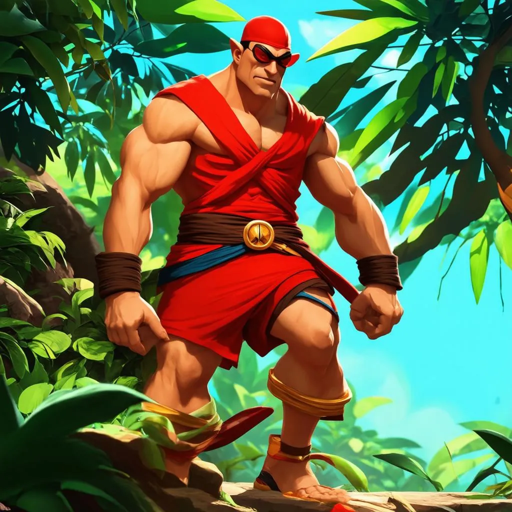 Lee Sin đi rừng