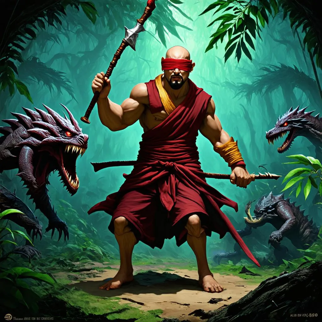 Lee Sin đi rừng