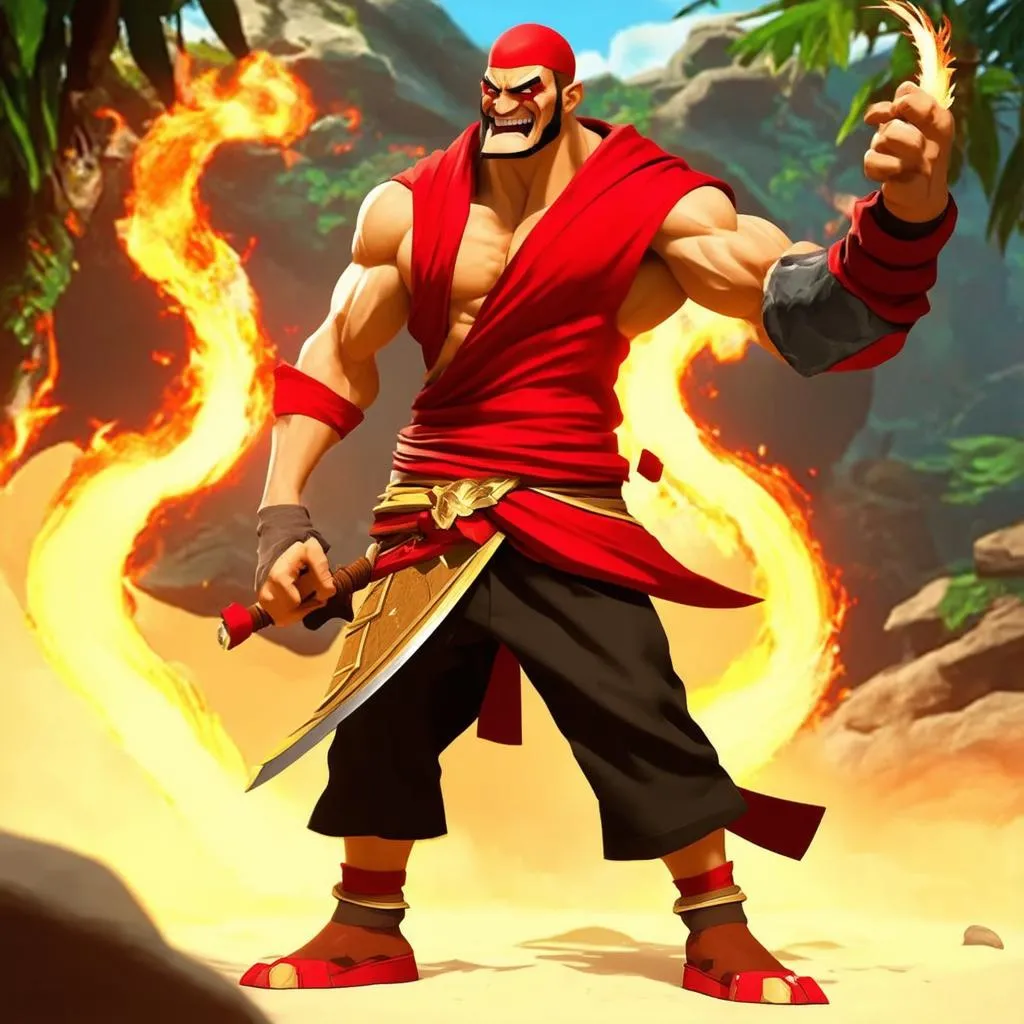 Lee Sin đi rừng