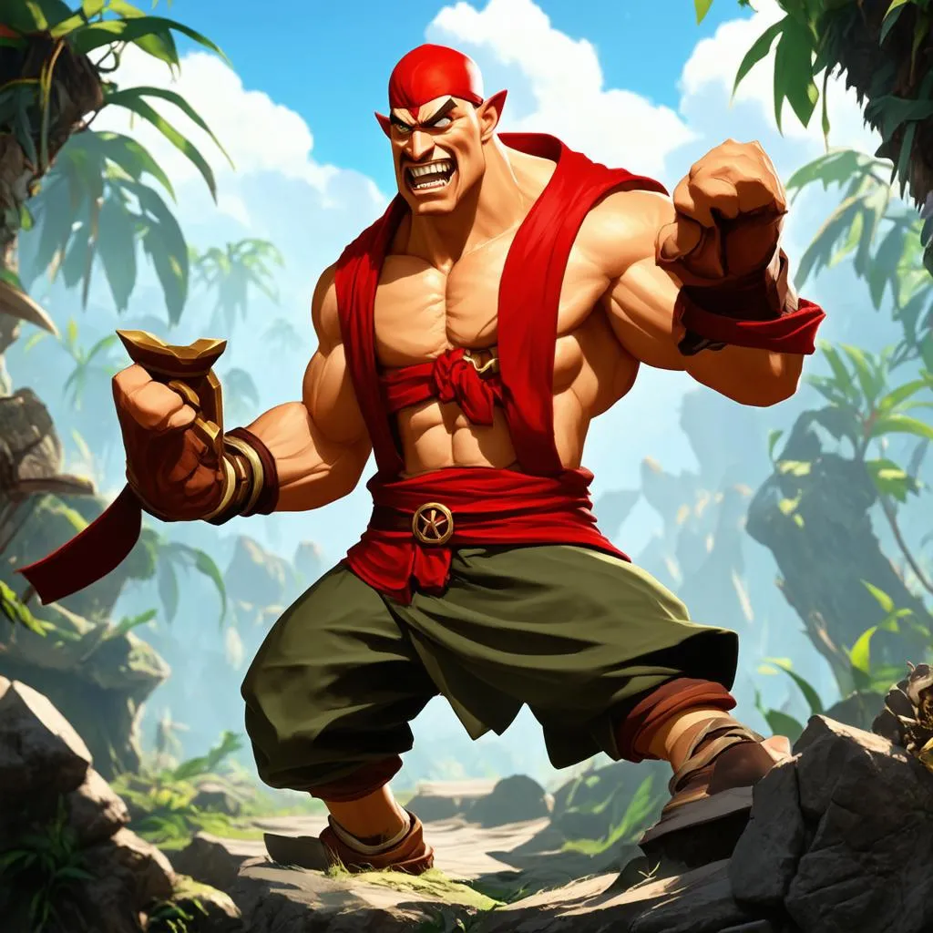 Lee Sin đi rừng