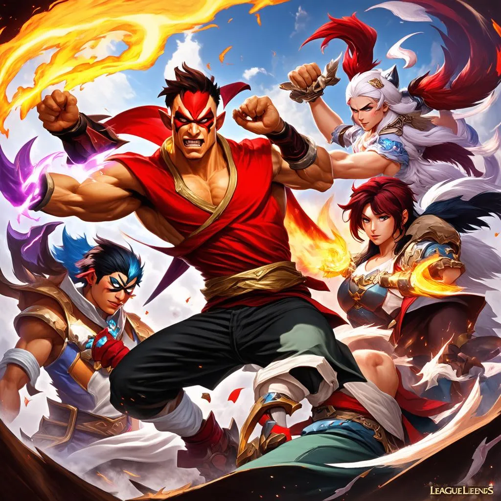 Lee Sin và Đồng đội