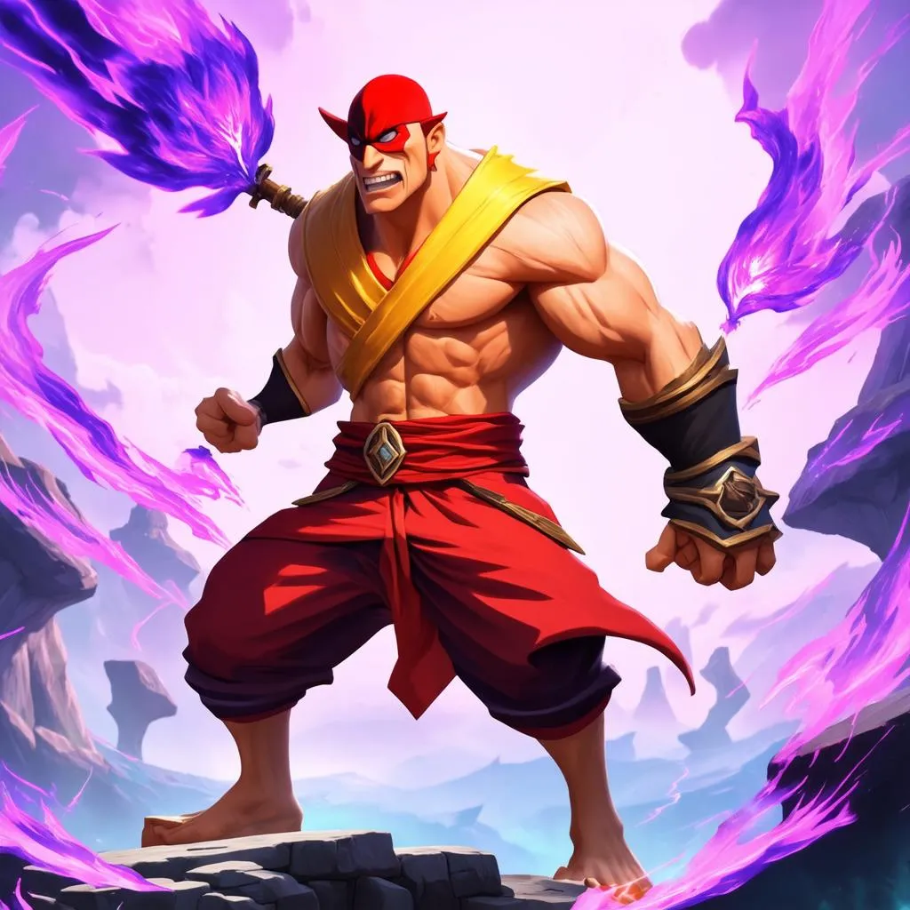 Lý Tiểu Long - Lee Sin sử dụng trang bị Force of Nature