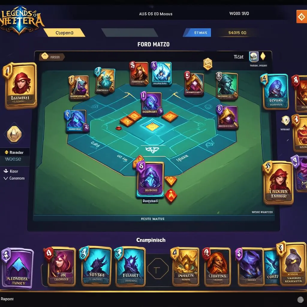 Gameplay Legends of Runeterra