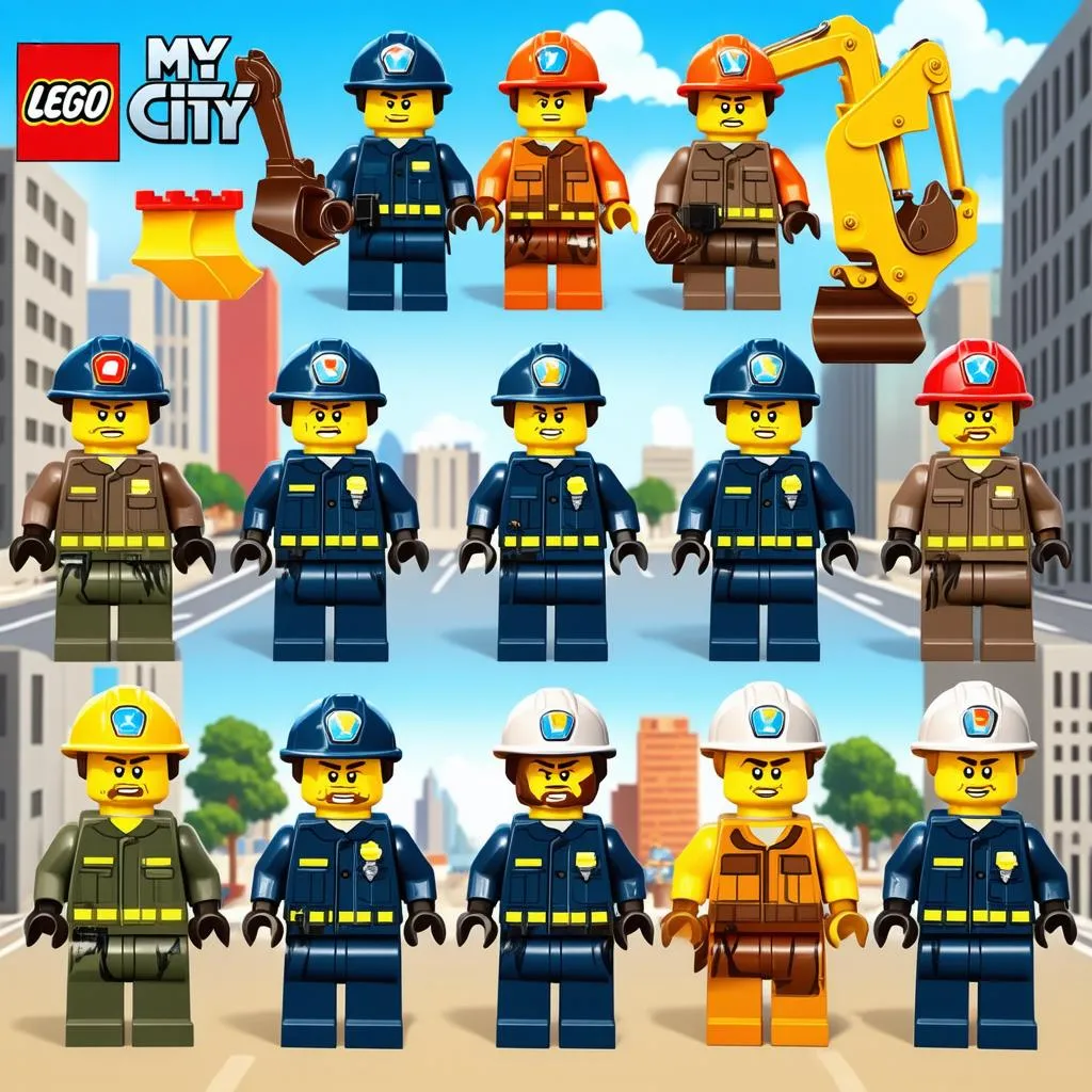 Nhân vật Lego City My City 2