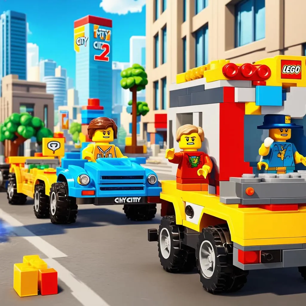 Trailer game Lego City My City 2