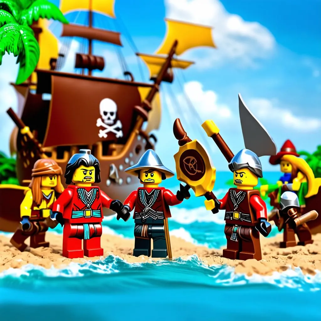 LEGO Conquistador Chiến Binh Dũng Cảm