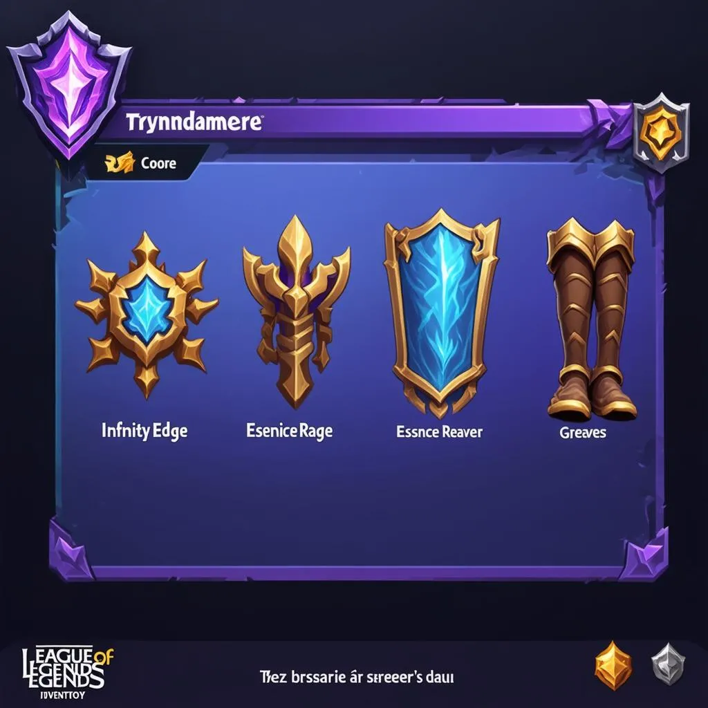 Lên đồ Tryndamere top