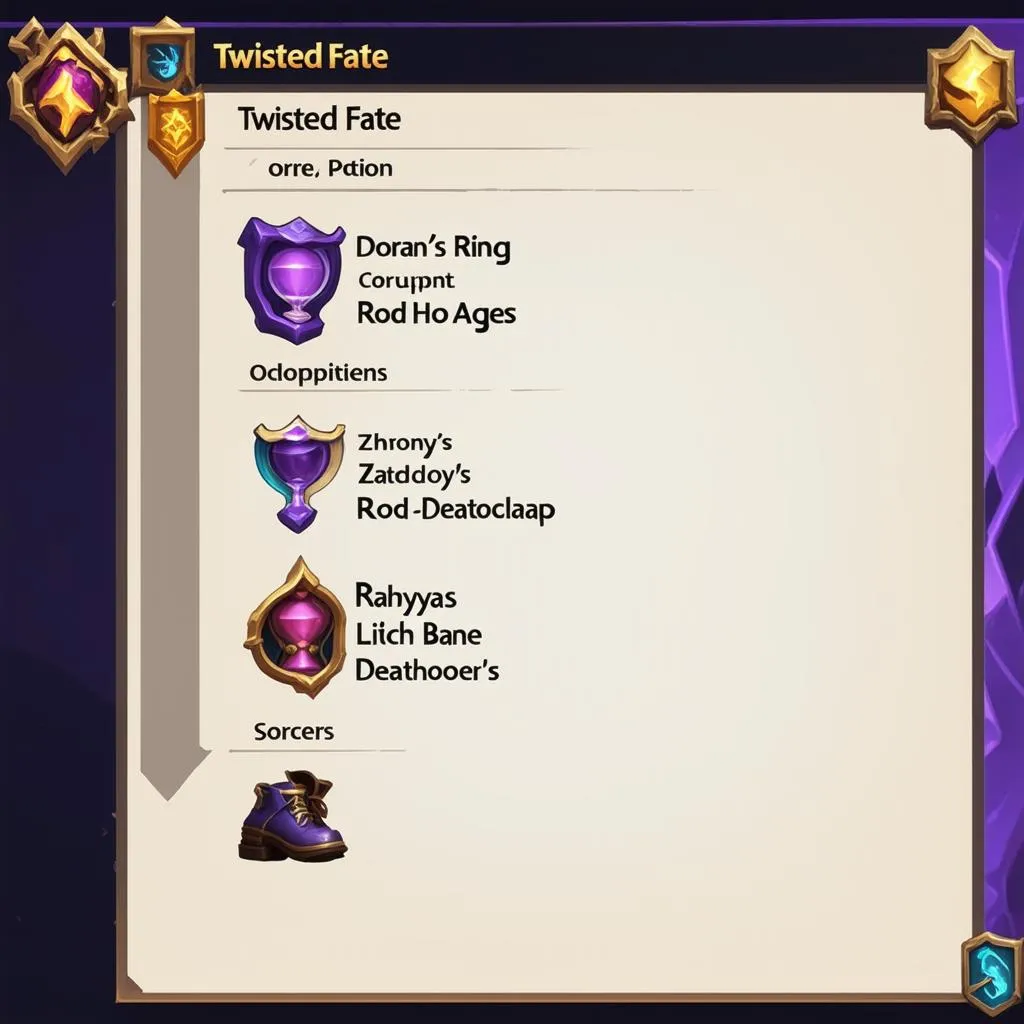 Twisted Fate Build Path