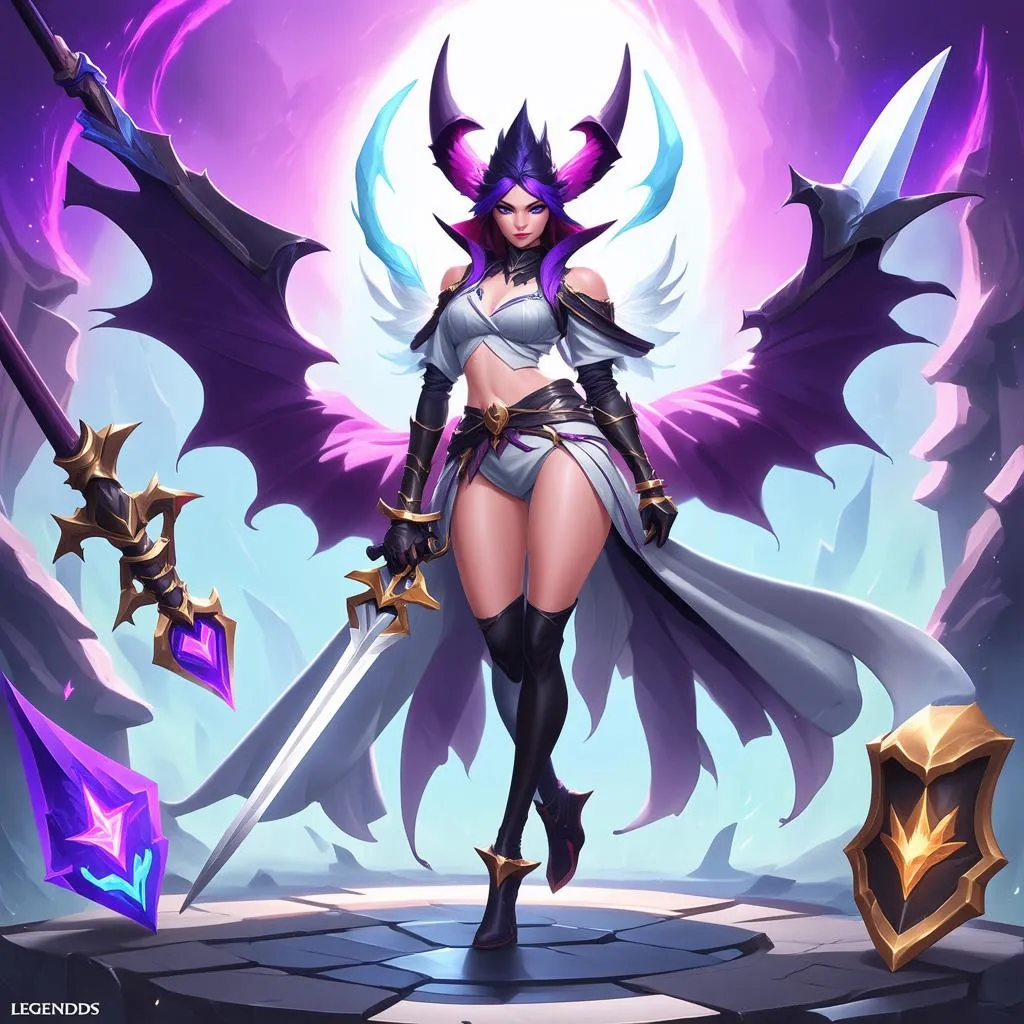 Lên Đồ Cho Xayah