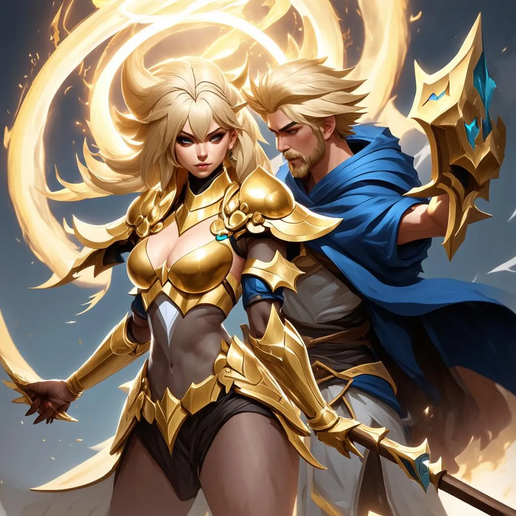 Leona Hỗ Trợ Đồng Đội