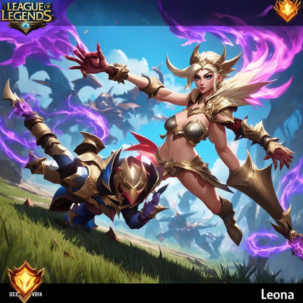 Leona Support Gameplay